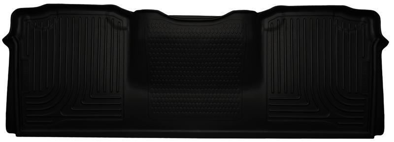 Dodge Ram 2500 Floor Mats - Rear - Husky Liners - WeatherBeater - Black - 2010